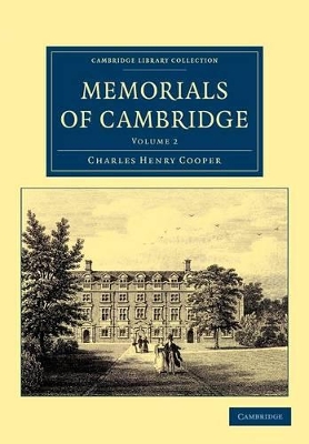 Memorials of Cambridge book