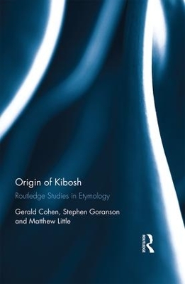 Origin of Kibosh by Gerald Cohen