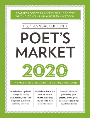 Poet's Market 2020: The Most Trusted Guide for Publishing Poetry by Robert Lee Brewer