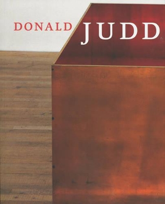 Donald Judd book