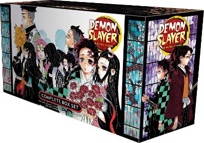 Demon Slayer Complete Box Set: Includes volumes 1-23 with premium book