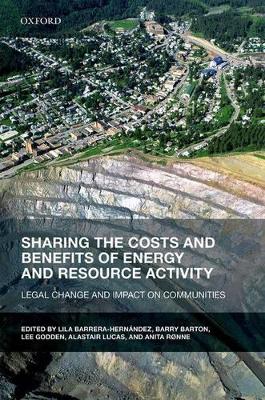 Sharing the Costs and Benefits of Energy and Resource Activity book