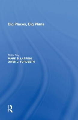 Big Places, Big Plans book