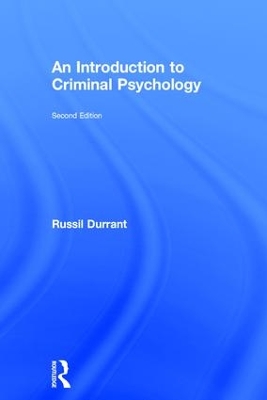 Introduction to Criminal Psychology book