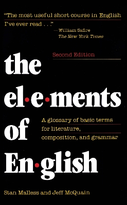 Elements of English book