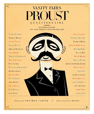 Vanity Fair's Proust Questionnaire book