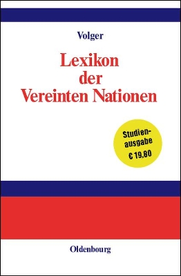 Lexikon Der Vereinten Nationen book