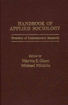 Handbook of Applied Sociology book