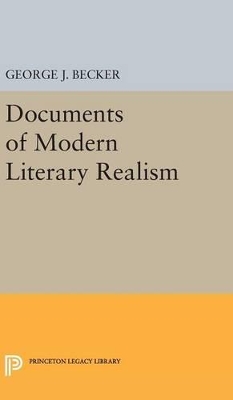Documents of Modern Literary Realism by George Joseph Becker