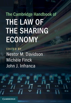 The Cambridge Handbook of the Law of the Sharing Economy book