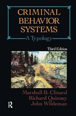 Criminal Behavior Systems book