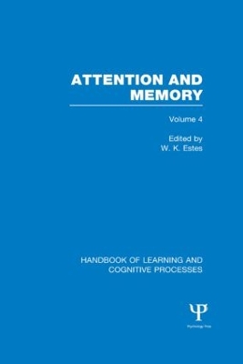 Handbook of Learning and Cognitive Processes book