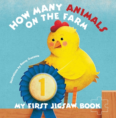 My First Jigsaw Book: How Many Animals on the Farm? book