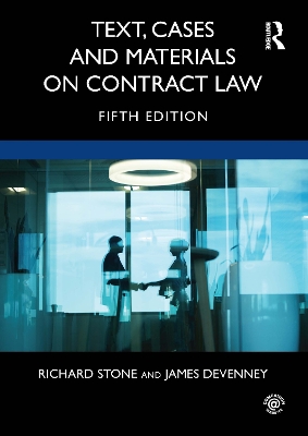 Text, Cases and Materials on Contract Law by Richard Stone