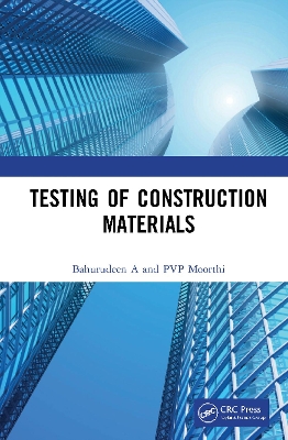 Testing of Construction Materials book