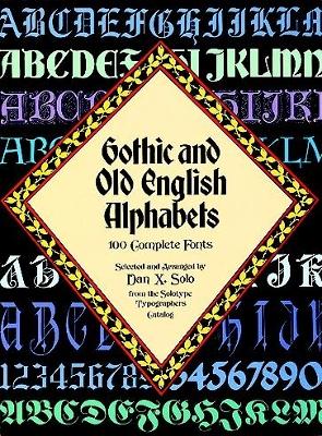 Gothic and Old English Alphabets book