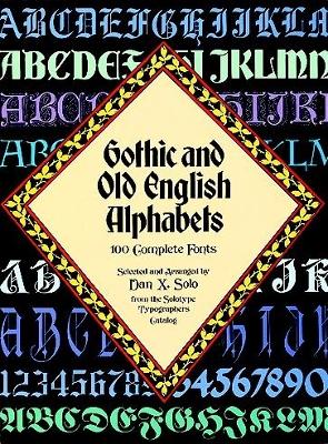 Gothic and Old English Alphabets book