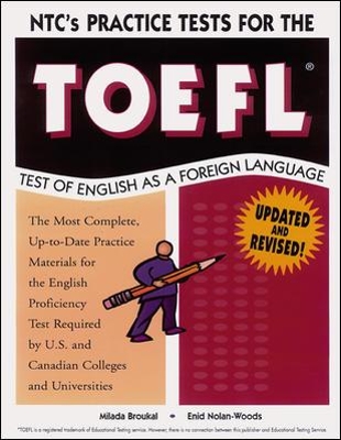NTC's Practice Test Kit for the Toefl book