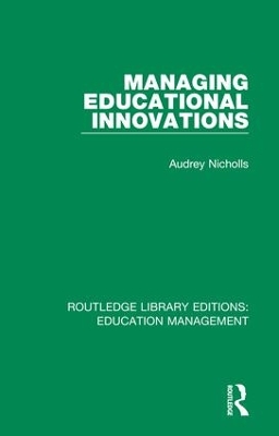 Managing Educational Innovations book