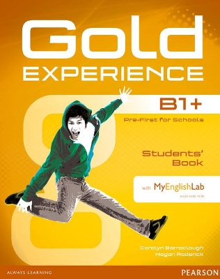 Gold Experience B1+ Students' Book with DVD-ROM and MyLab Pack book