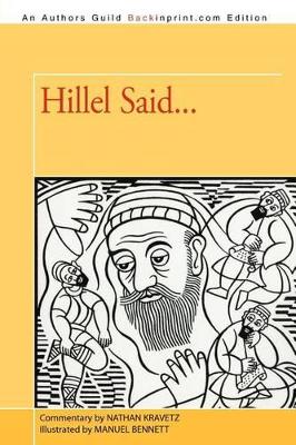 Hillel Said... book