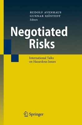 Negotiated Risks by Rudolf Avenhaus
