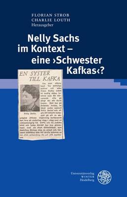 Nelly Sachs Im Kontext - Eine 'schwester Kafkas'? book