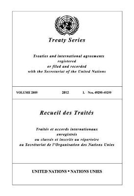 Treaty Series 2809 (English/French Edition) book