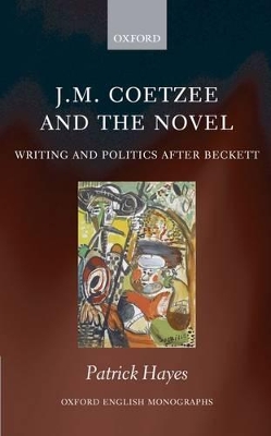 J.M. Coetzee and the Novel book