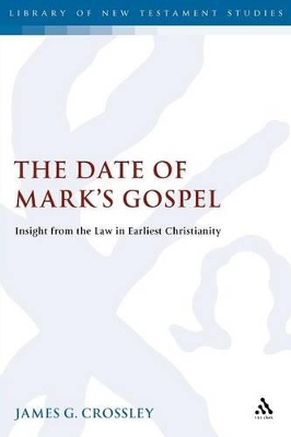 Date of Mark's Gospel book