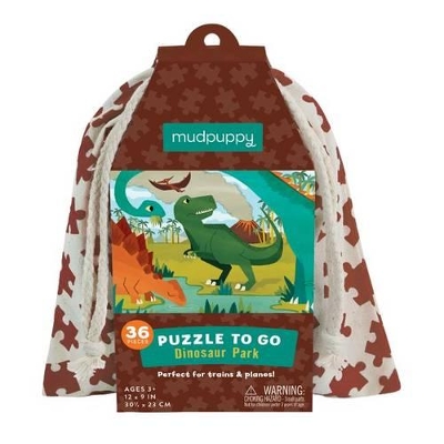 Dinosaur Park Puzzle to Go book