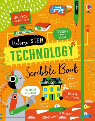 Technology Scribble Book book