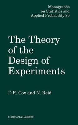 Theory of the Design of Experiments book