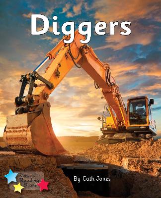 Diggers: Phonics Phase 3 book