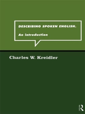 Describing Spoken English book