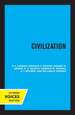 Civilization by V F Lenzen