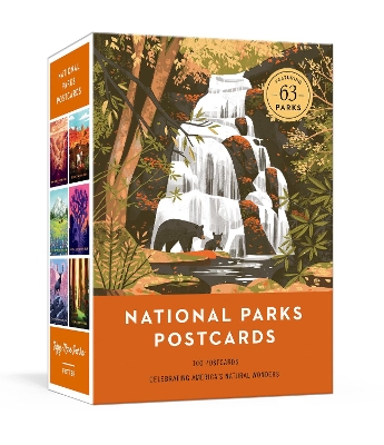 National Parks Postcards: 100 Illustrations That Celebrate America's Natural Wonders book