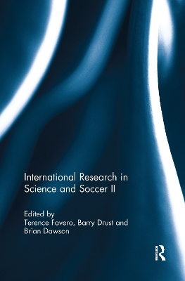 International Research in Science and Soccer II by Barry Drust