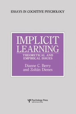 Implicit Learning by Dianne C. Berry