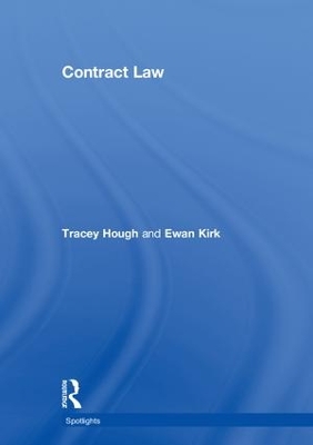 Contract Law by Tracey Cooper