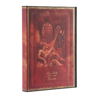 Mary Shelley, Frankenstein (Embellished Manuscripts Collection) Ultra Lined Hardback Journal (Wrap Closure) book