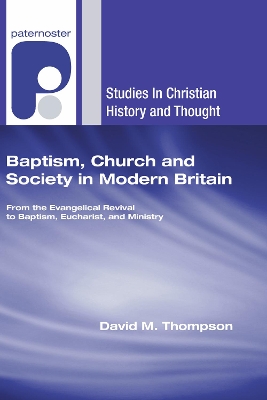 Baptism, Church and Society in Modern Britain book