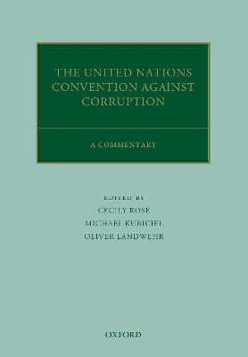 The United Nations Convention Against Corruption: A Commentary book