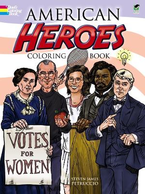 American Heroes Coloring Book book