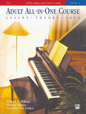 Alfred's Basic Adult All-in-One Piano Course book