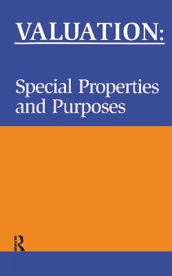 Valuation: Special Properties & Purposes book