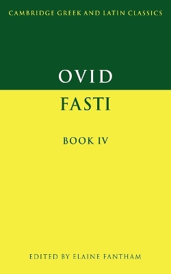 Ovid: Fasti Book IV by Ovid