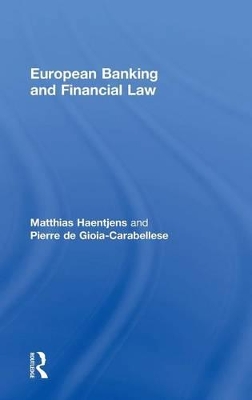 European Banking and Financial Law book