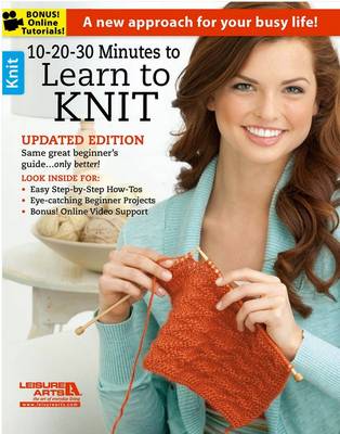 10-20-30 Minutes to Learn to Knit book