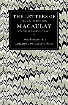 The Letters of Thomas Babington MacAulay book